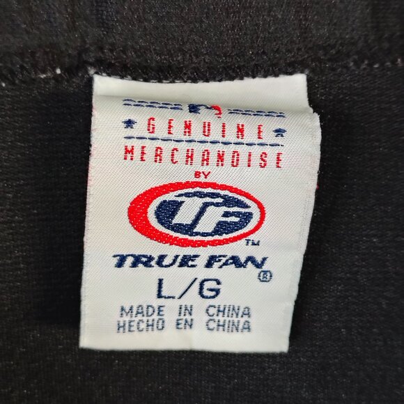 Kansas City Royals True Fan Jersey Large Black Blue Button Down MLB Baseball - Picture 6 of 11